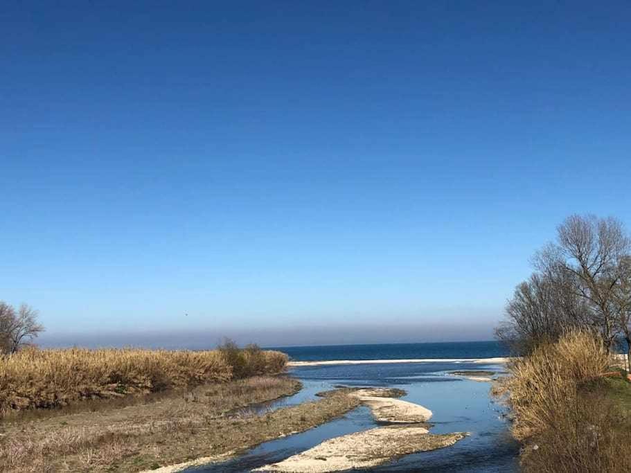 Apartmán Vita Marina Porto SantʼElpidio Exteriér fotografie